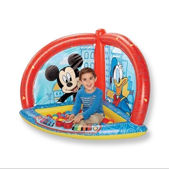 Mickey Mouse Kids Ball Pit with 50 Balls and Music Feature    - Picture 2 of 9